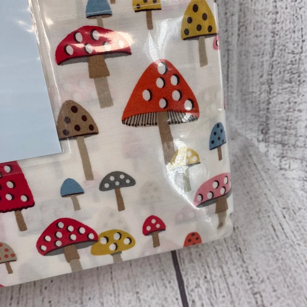 Cath Kidston Sheet Set Full Russet Mini Mushrooms 200TC Cotton Percale Woodland